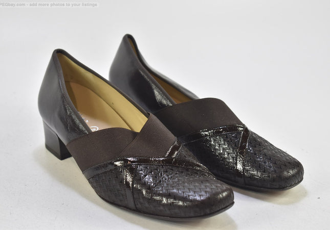 Hassia Damen Pumps High Heels UK 7 Nr. 25-J 2382-Schuh-Gebraucht-secondhand