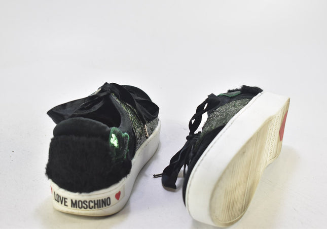 Moschino Damen Halbschuhe Freizeitschuhe EUR 41 Nr. 24-N 2315-Schuh-Gebraucht-secondhand