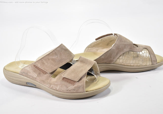 Helvesko  Damen Sandale Pantolette  EUR 42 Nr. 25-S 3288
