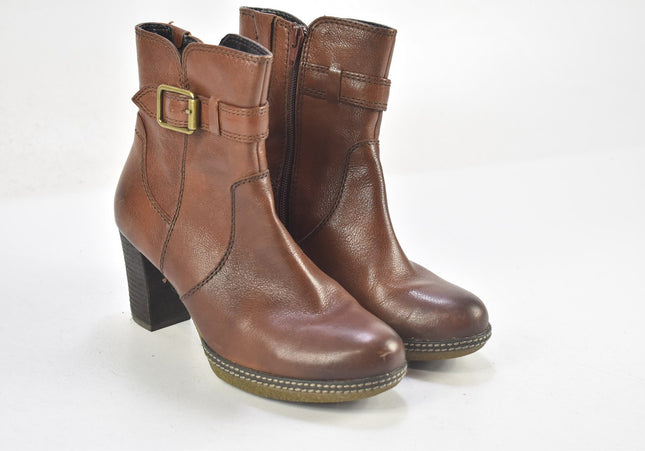 Gabor Damen Stiefelette Boots UK 4 Nr. 24-J 1670-Schuh-Gebraucht-secondhand