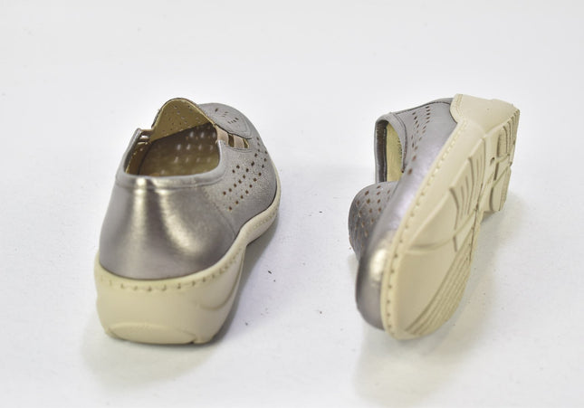 Waldläufer Damen Halbschuhe Slipper Ballerinas UK 5,5 Nr. 24-P 2389-Schuh-Gebraucht-secondhand