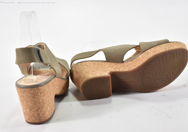 Clarks Damen Sandale Sandalette EUR 39 Nr. 25-S 3568-SchuhGebraucht