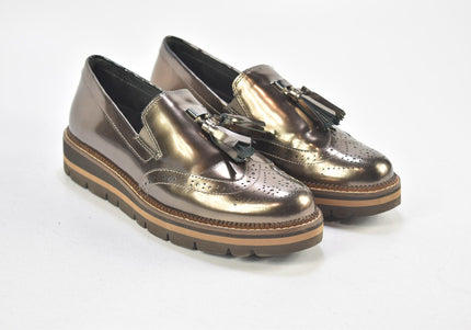 Gabor Damen Halbschuhe Slipper Ballerinas UK 4 Nr. 24-J 2658-Schuh-Gebraucht-secondhand