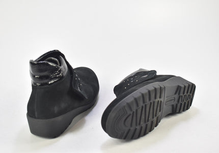 Waldläufer Damen Stiefelette Boots UK 6,5 Nr. 24-A 3556-Schuh-Gebraucht-secondhand