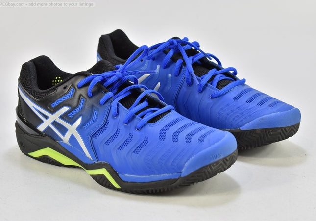 Asics Gel Resolution 7 Herren Sportschuhe Sneaker EUR 45 Nr. 25-V 147-SchuhGebraucht