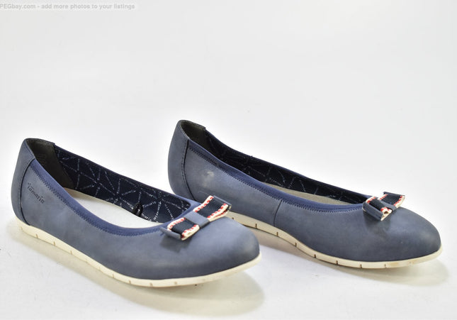 Tamaris Damen Halbschuhe Slipper Ballerinas EUR 39 Nr. 25-M 2977-Schuh-Gebraucht-secondhand