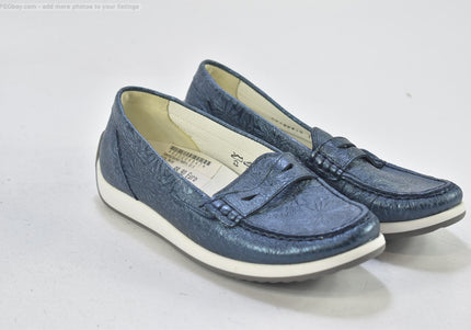 Waldläufer Damen Halbschuhe Slipper Ballerinas UK 4 Nr. 24-X 2425-Schuh-Gebraucht-secondhand