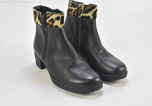 Hartjes Damen Steiefelette Boots UK 4,5 Nr. 24-B 4756-Schuh-Gebraucht-secondhand