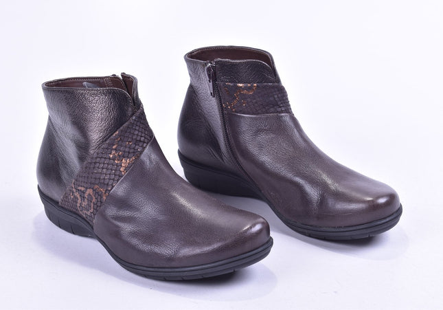 Durea Damen Stiefelette Boots UK 4,5 Nr. 23-M 2163-Schuh-Gebraucht-secondhand