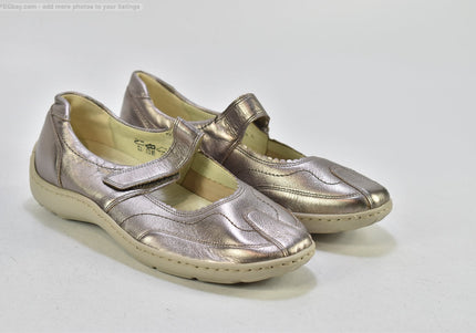 Waldläufer  Damen Halbschuhe Slipper Ballerinas  UK 4,5 Nr. 25-X 1607
