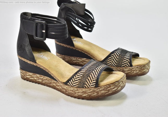 Rieker  Damen Sandale Sandalette  EUR 39 Nr. 26-S 4206