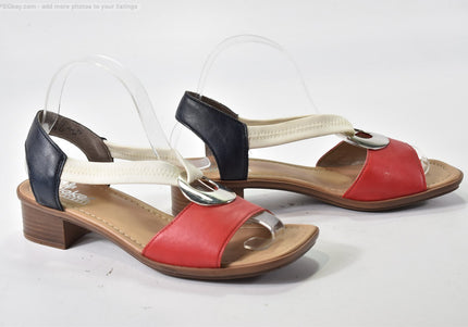 Rieker  Damen Sandale Sandalette  EUR 38 Nr. 26-4401