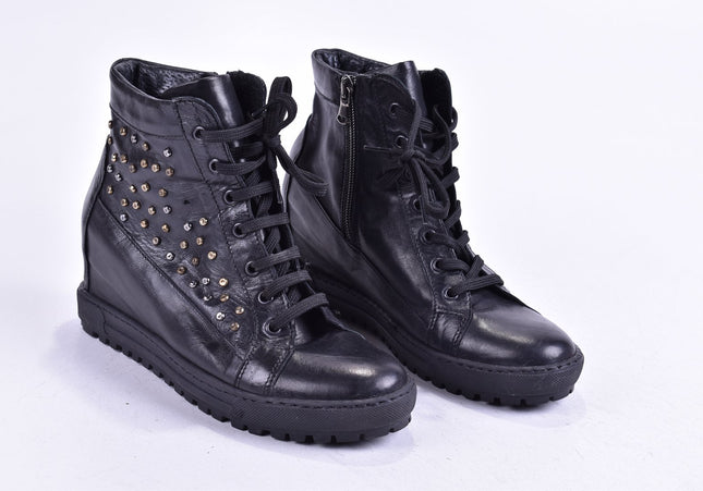 Damen Stiefelette Boots EUR 39 Nr. 24-P 3-Schuh-Gebraucht-secondhand