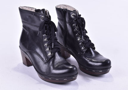 Clarks Damen Stiefelette Boots UK 6 Nr. 24-M 3921-Schuh-Gebraucht-secondhand