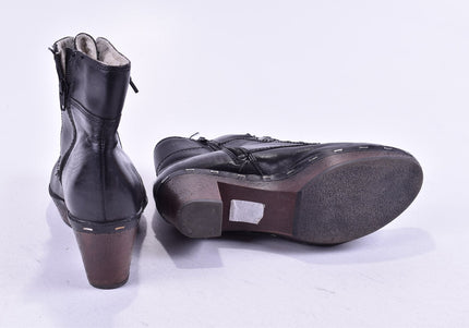 Clarks Damen Stiefelette Boots UK 6 Nr. 24-M 3921-Schuh-Gebraucht-secondhand