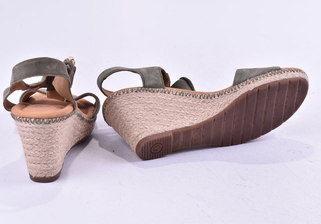Gabor Damen Sandale Sandalette UK 4 Nr. 24-SD 1004-Schuh-Gebraucht-secondhand