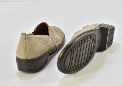 Jenny Damen Halbschuhe Slipper Ballerinas UK 6,5 Nr. 25-Z 398-SchuhGebraucht
