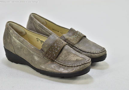 Waldläufer  Damen Halbschuhe Slipper Ballerinas  UK 5,5 Nr. 25-O 2086