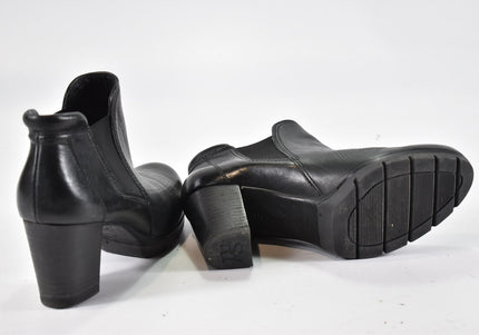 Paul Green Damen Stiefelette Boots UK 4 Nr. 24-M 4197-Schuh-Gebraucht-secondhand