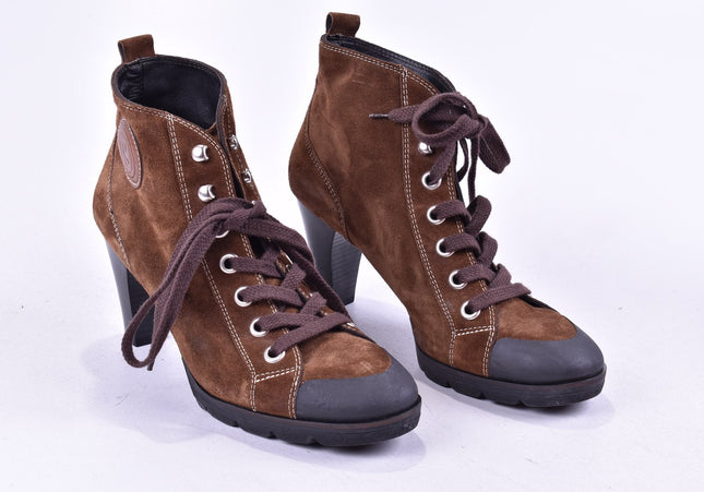 Paul Green Damen Stiefelette Boots UK 4,5 Nr. 24-J 4222-Schuh-Gebraucht-secondhand