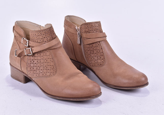 Venturini Damen Stiefelette Boots EUR 39 Nr. 24-M 303-Schuh-Gebraucht-secondhand