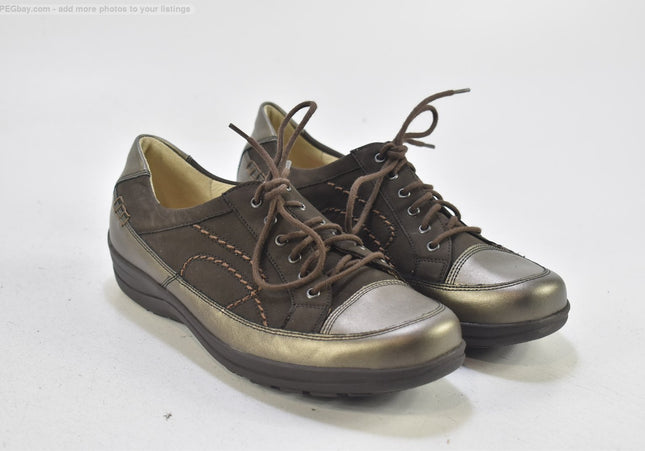 Waldläufer Damen Halbschuhe Freizeitschuhe UK 4 Nr. 25-F 643-Schuh-Gebraucht-secondhand