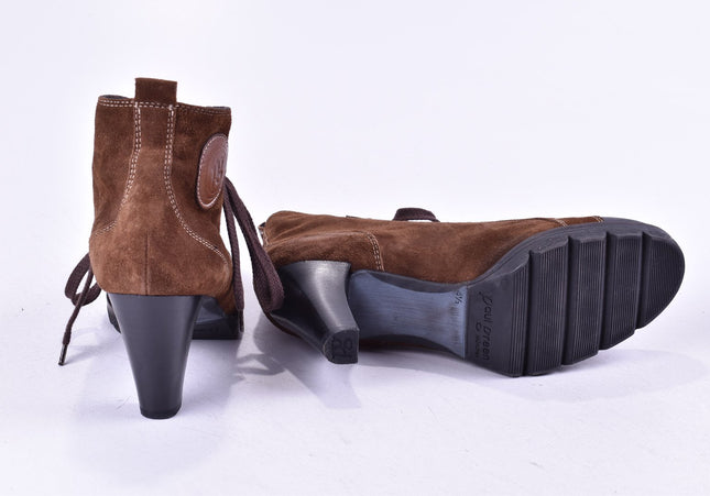 Paul Green Damen Stiefelette Boots UK 4,5 Nr. 24-J 4222-Schuh-Gebraucht-secondhand
