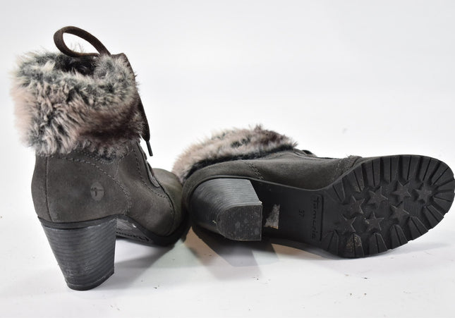 Tamaris Damen Stiefelette Boots EUR 37 Nr. 24-M 4198-Schuh-Gebraucht-secondhand