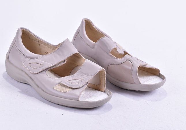 Ströber Damen Sandale Sandalette UK 4,5 Nr. 24-SD 3553-Schuh-Gebraucht-secondhand