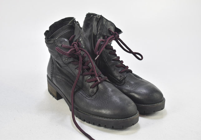 Paul Green Damen Stiefelette Boots UK 4 Nr. 24-B 4134-Schuh-Gebraucht-secondhand