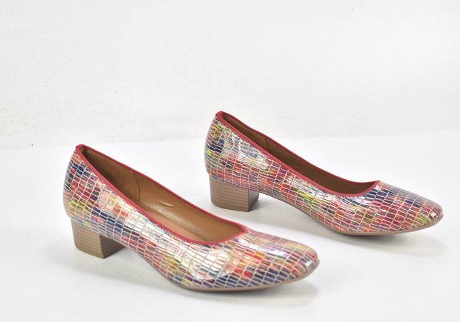 Jenny Damen Pumps High Heels UK 4 Nr. 24-J 1222-Schuh-Gebraucht-secondhand