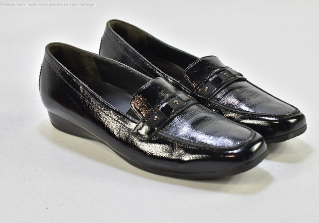 Semler Damen Halbschuhe Slipper Ballerinas UK 8,5 Nr. 25-T 1603-gebrauchte Schuhe-Second hand-SchuhGebraucht