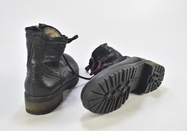 Paul Green Damen Stiefelette Boots UK 4 Nr. 24-B 4134-Schuh-Gebraucht-secondhand