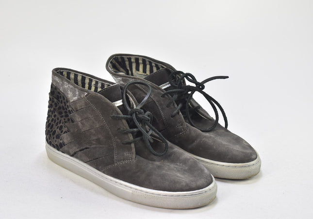 Floris van Bommel Damen Stiefelette Boots EUR 37,5 Nr. 24-B 685-Schuh-Gebraucht-secondhand