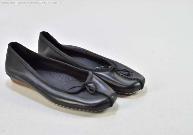 Clarks Damen Halbschuhe Slipper Ballerinas UK 4 Nr. 25-T 1604-gebrauchte Schuhe-Second hand-SchuhGebraucht
