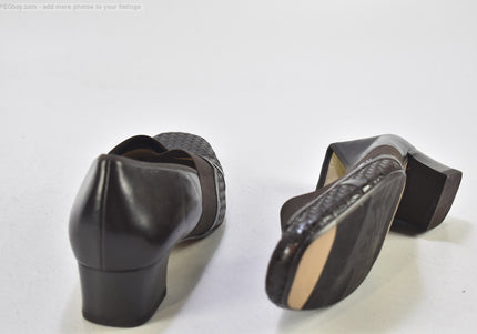 Hassia Damen Pumps High Heels UK 7 Nr. 25-J 2382-Schuh-Gebraucht-secondhand