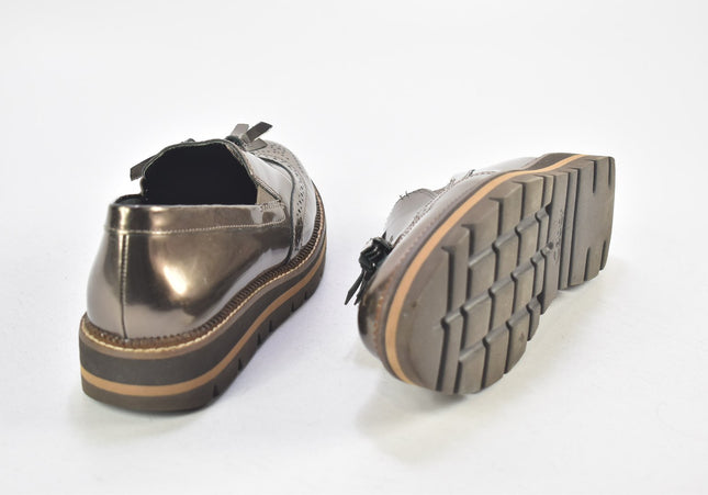 Gabor Damen Halbschuhe Slipper Ballerinas UK 4 Nr. 24-J 2658-Schuh-Gebraucht-secondhand