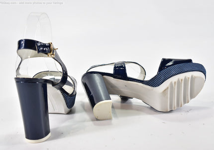 Franco Russo Damen Sandale Sandalette EUR 40 Nr. 25-S 3442-SchuhGebraucht