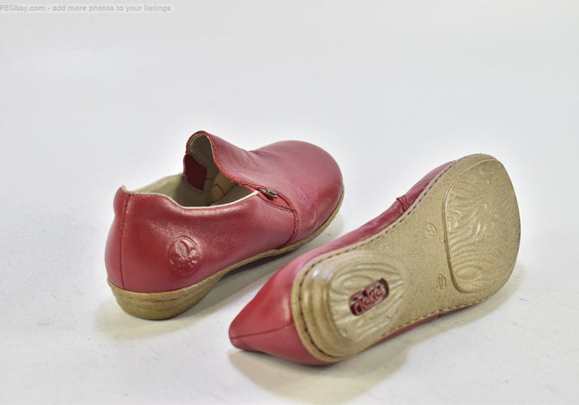 Rieker  Damen Halbschuhe Slipper Ballerinas  Gr. 37 Nr. 26-U 2735