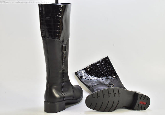 Rieker  Damen Stiefel Stiefelette Boots  Gr. 40 Nr. 26-B 2645