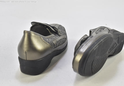 Waldläufer Damen Halbschuhe Slipper Ballerinas UK 8 Nr. 24-X 2452-Schuh-Gebraucht-secondhand