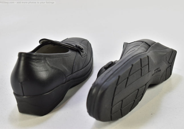 Waldläufer Damen Halbschuhe Slipper Ballerinas UK 8 Nr. 25-T 1177-gebrauchte Schuhe-Second hand-SchuhGebraucht