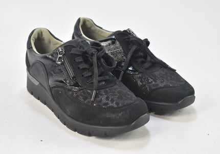 Waldläufer Damen Halbschuhe Freizeitschuhe UK 4,5 Nr. 24-P 1448-Schuh-Gebraucht-secondhand