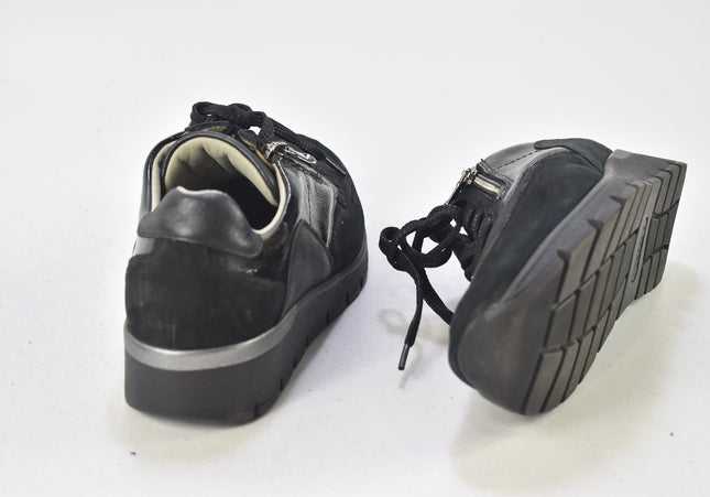 Waldläufer Damen Halbschuhe Freizeitschuhe UK 4,5 Nr. 24-P 1448-Schuh-Gebraucht-secondhand