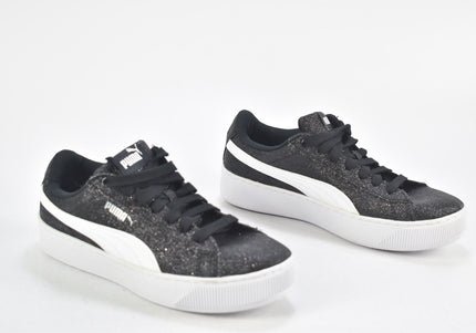 Puma Vikky Platform Damen Sportschuhe Sneaker EUR 37 Nr.24-J 2159-Schuh-Gebraucht-secondhand
