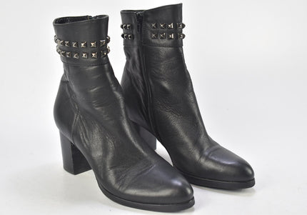 Di Lauro Damen Stiefelette Boots EUR 38 Nr. 24-M 5405-Schuh-Gebraucht-secondhand