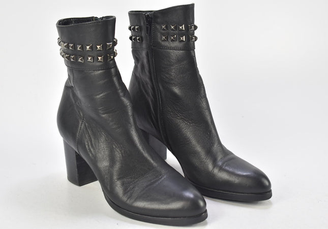 Di Lauro Damen Stiefelette Boots EUR 38 Nr. 24-M 5405-Schuh-Gebraucht-secondhand
