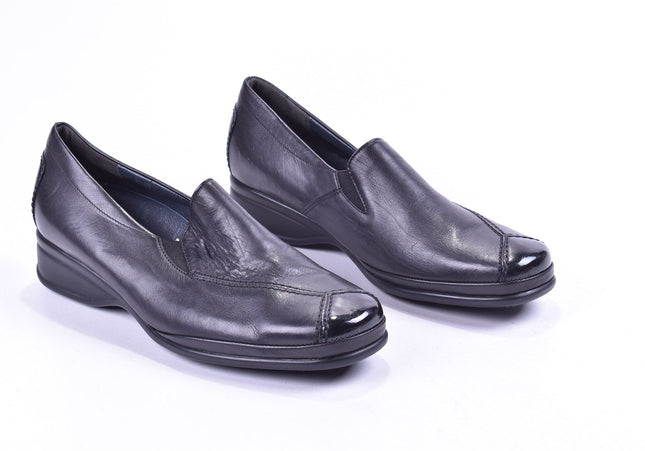 Semler Damen Halbschuhe Slipper Ballerinas UK 5,5 Nr. 23-M 966-Schuh-Gebraucht-secondhand