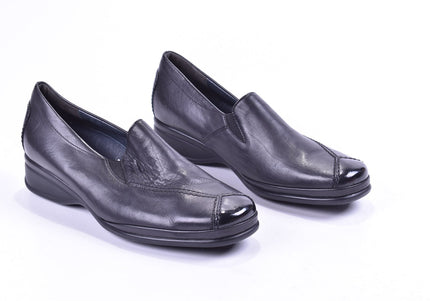 Semler Damen Halbschuhe Slipper Ballerinas UK 5,5 Nr. 23-M 966-Schuh-Gebraucht-secondhand