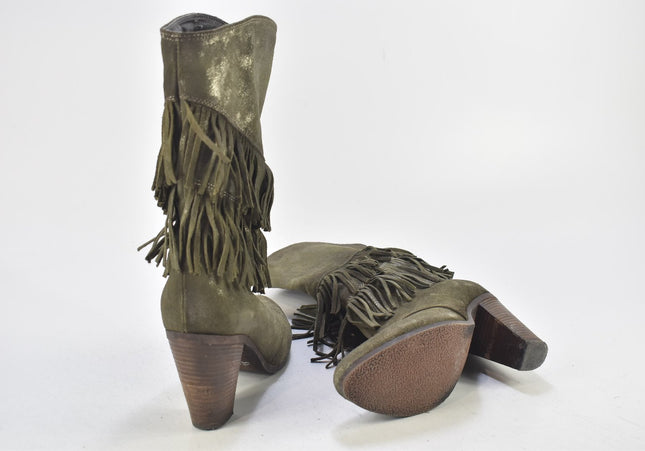 YKX&Co Damen Stiefelette Boots EUR 37 Nr. 24-B 4136-Schuh-Gebraucht-secondhand